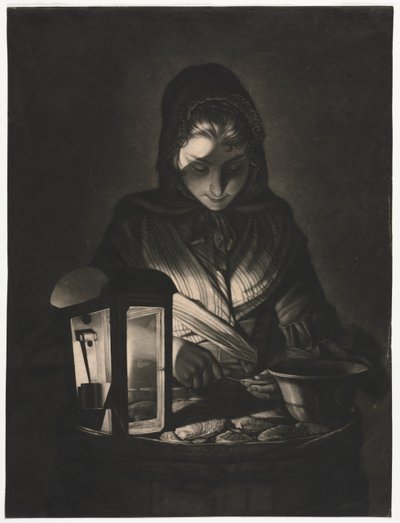 The Oyster Woman by Philip Dawe