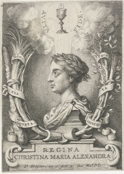 Portrait of Christina, Queen of Sweden by Philip Fruytiers