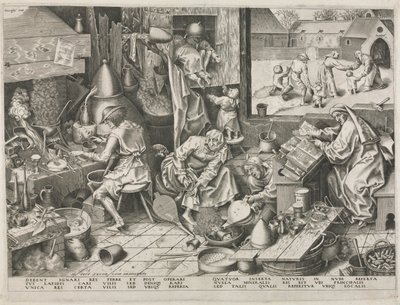 Alchemist by Philip Galle