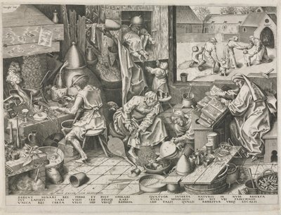 Alchemist by Philip Galle