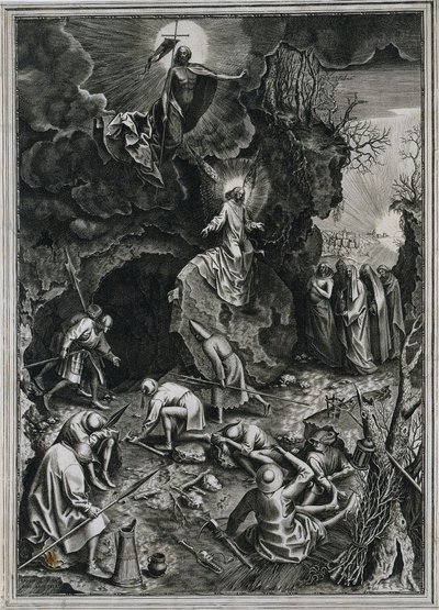 The Resurrection of Christ by Philip Galle