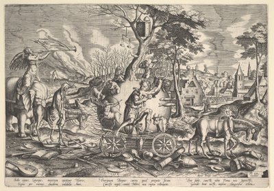 The Triumph of Time, 1574 by Philip Galle