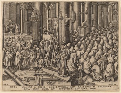 Faith by Philip Galle after Pieter Bruegel the Elder
