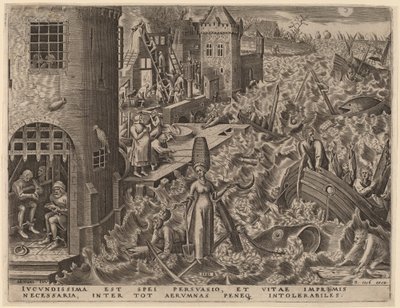 Hope by Philip Galle after Pieter Bruegel the Elder