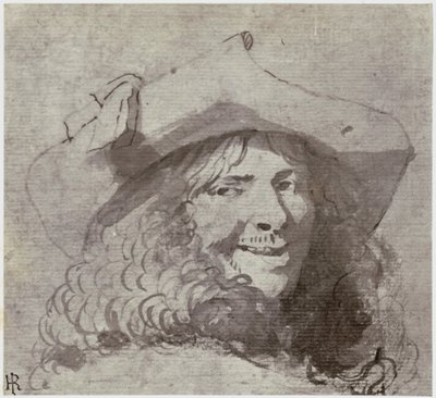 Frans Hals, The Humourist by Philip Henry Delamotte