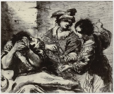 Guercino, The Prisoner by Philip Henry Delamotte