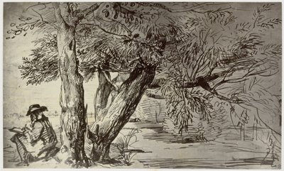 Jan Lievens, A Landscape by Philip Henry Delamotte