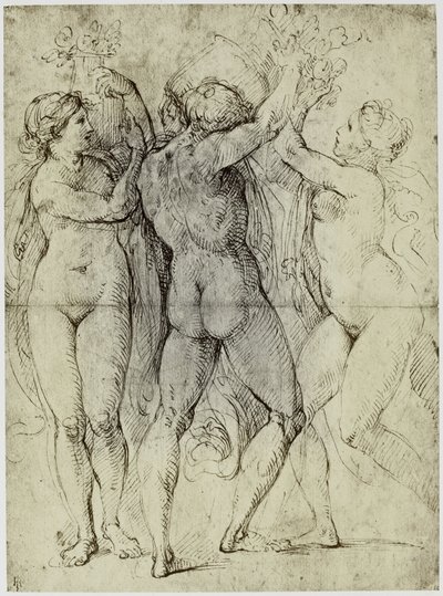 Raphael, Sketch for a Painting by Philip Henry Delamotte