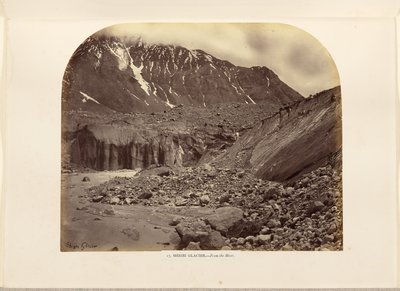 Shigri Glacier - From the River by Philip Henry Egerton