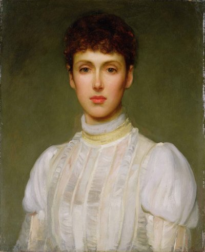 Portrait of a Woman by Philip Hermogenes Calderon