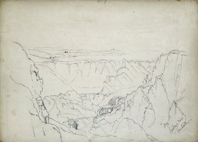 Carclase Mine Cornwall by Philip Mitchell