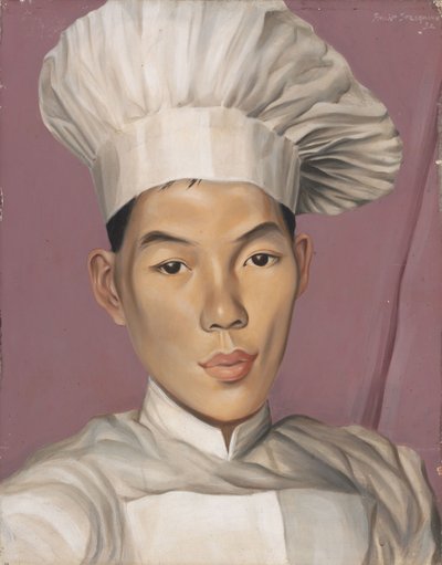 The Chinese Chef (Portrait of Hing) by Philip Steegman
