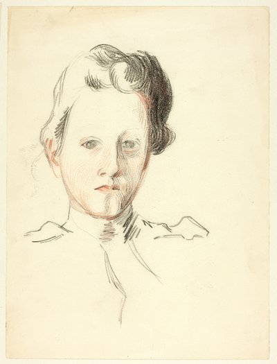 Portrait of a Young Lady by Philip William May