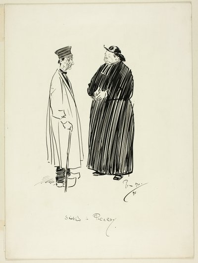 Sketch in Picardy by Philip William May