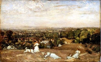 Children Playing, Ludlow Walks by Philip Wilson Steer
