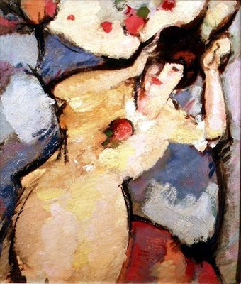 Girl Reclining on a Sofa by Philip Wilson Steer
