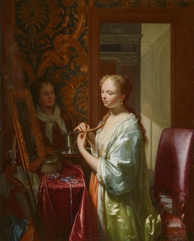 Lady at Her Toilet by Philip van Dijk