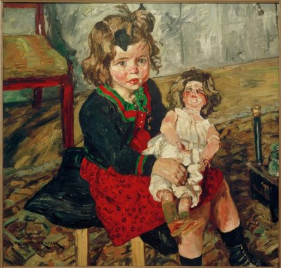 Child with Doll by Philipp Franck