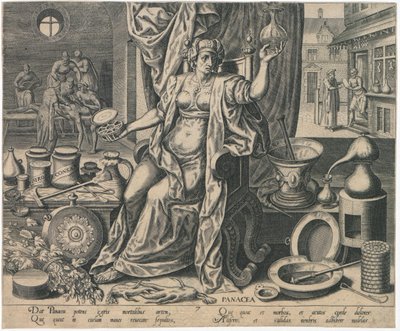 Panacea, 1574 by Philipp Galle