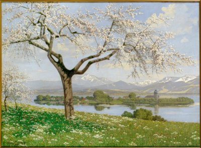 Bavarian Spring Landscape by Philipp Graf