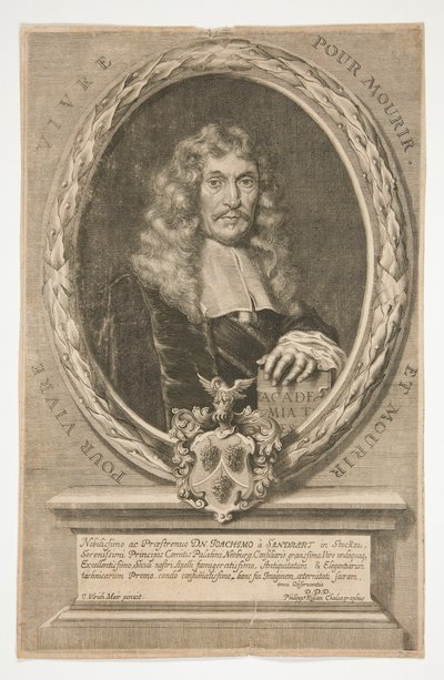 Portrait of Joachim von Sandraert by Philipp Kilian