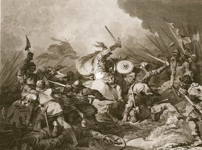 The Battle of Hastings by Philippe Jacques de Loutherbourg