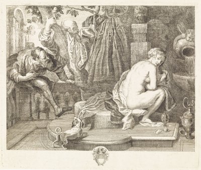 Susanna and the Elders by Philippe Lambert Joseph Spruyt