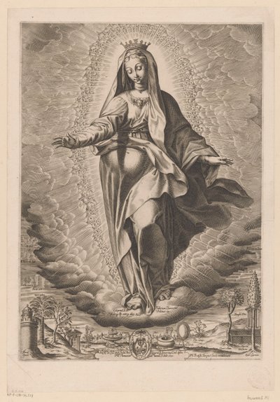Immaculate Conception of Mary by Philippe Thomassin