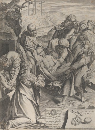 The Entombment by Philippe Thomassin