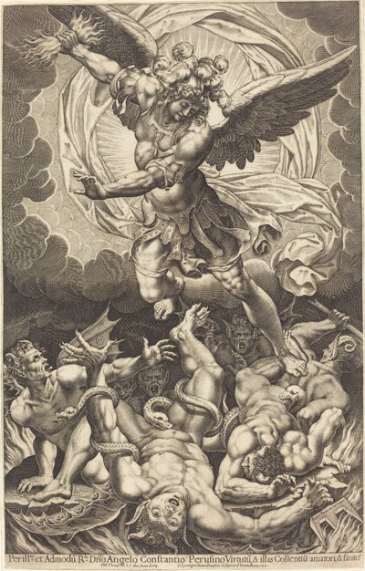 The Fall of the Rebellious Angels by Philippe Thomassin