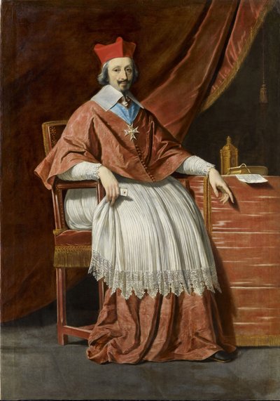 Cardinal de Richelieu by Philippe de Champaigne