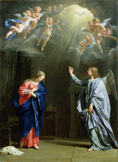 The Annunciation by Philippe de Champaigne