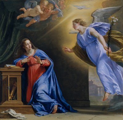 The Annunciation by Philippe de Champaigne