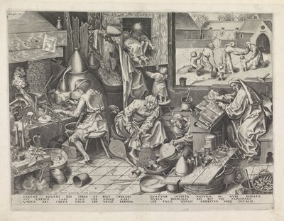 Alchemist by Philips Galle