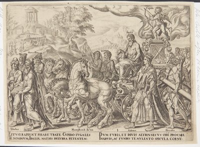 The Triumph of Love by Philips Galle