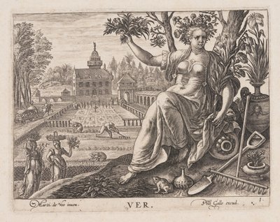 Spring, from Four Seasons by Philips Galle
