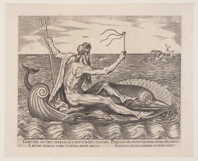 Water, from The Four Elements by Philips Galle