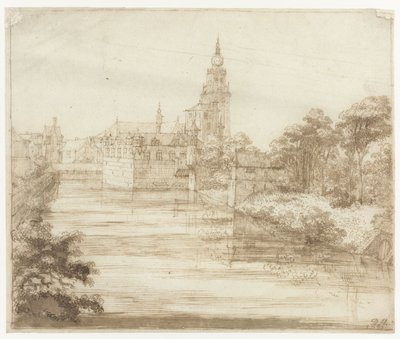 View of Breda by Philips Huygens