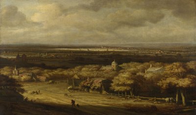 An Extensive Landscape, c1670 by Philips de Koninck