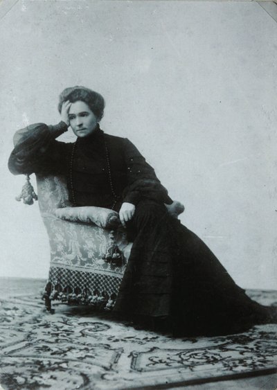 Olga Leonardovna Knipper-Chekhova by Photo studio S. Kogan