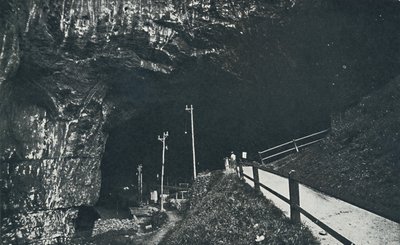 Peak Cavern, 1910 by Photochrom Co Ltd of London