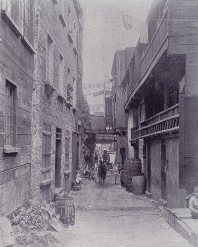 Canada: Little Champlain Street, Quebec by Photographer Canadian