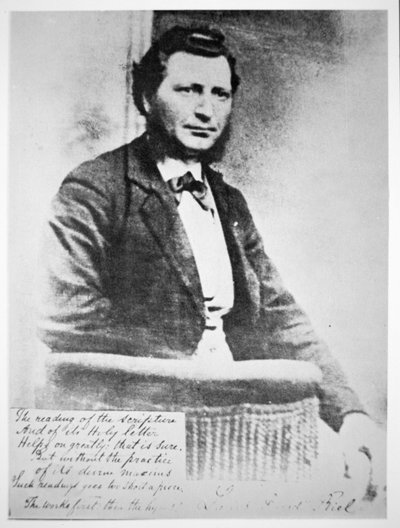 Louis Riel by Photographer Canadian