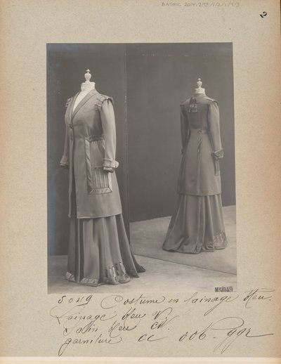 House of Worth, Costume by Photographer French