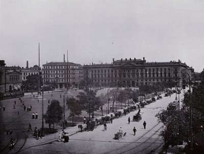 Leipzig: Augustusplatz by Photographer German