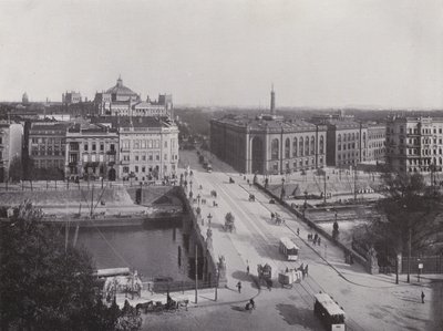 Moltke Bridge and General Staff Building by Photographer German