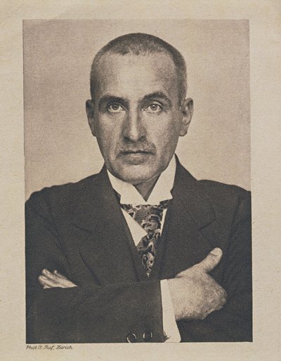 Portrait of Frank Wedekind by Photographer German