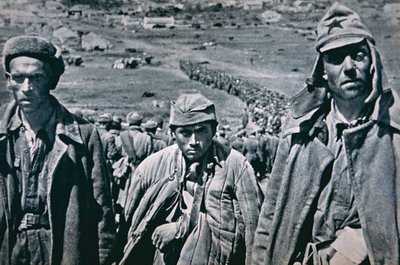 Russian POWs Captured by the Germans by Photographer German