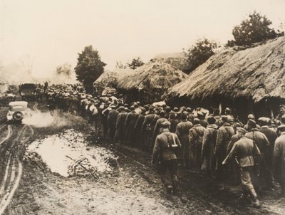 Russian Prisoners near Kiev by Photographer German