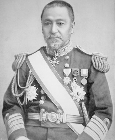 Admiral Togo by Photographer Japanese